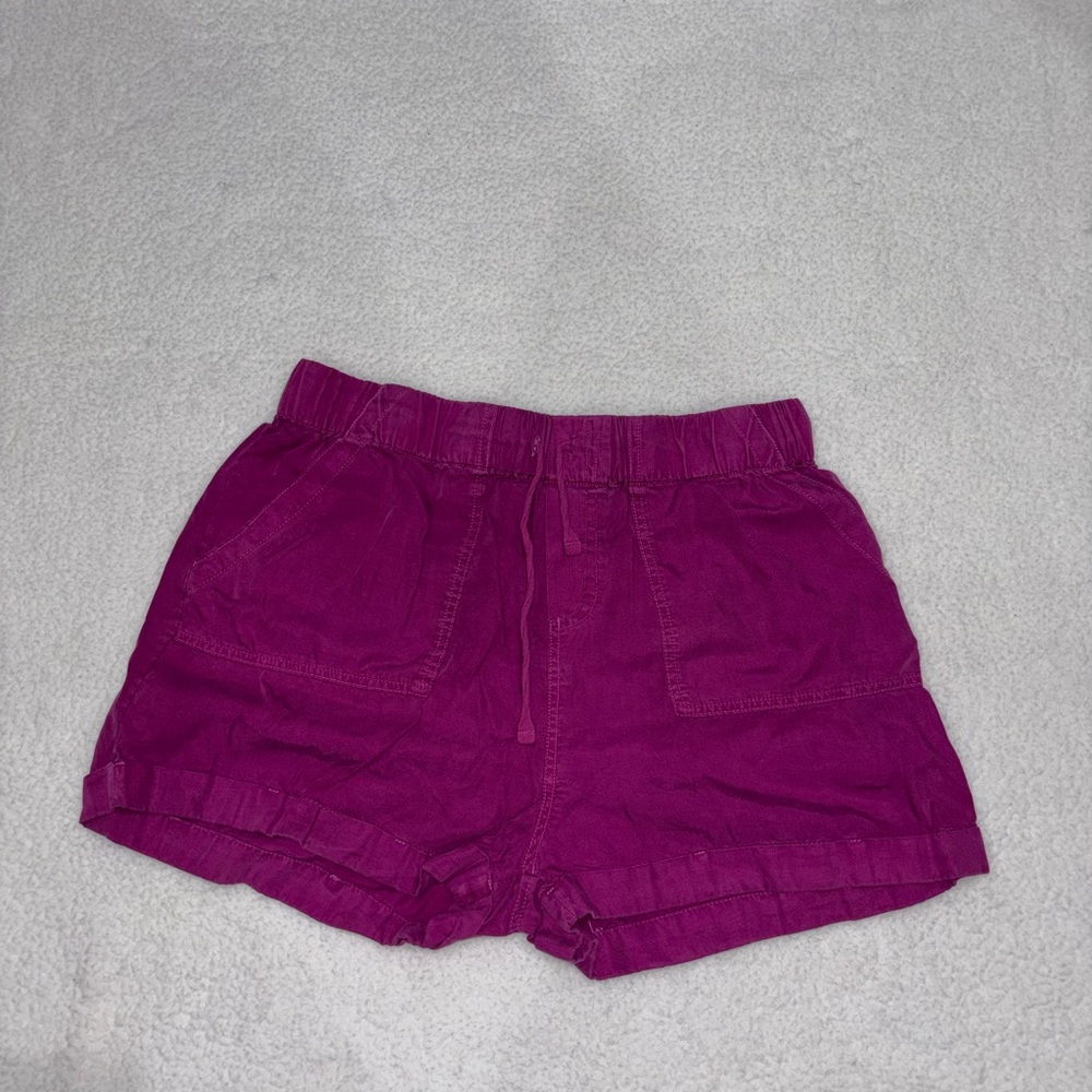 Velvet Heart Fuchsia Cargo Shorts